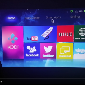 Máy chiếu Android Mini M6 chạy Youtube qua wifi tại Tech360