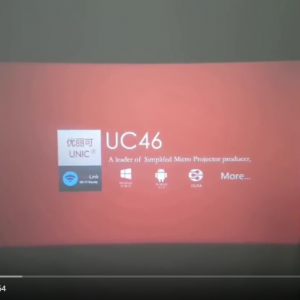 Kết nối không dây Iphone với máy chiếu UNIC UC46